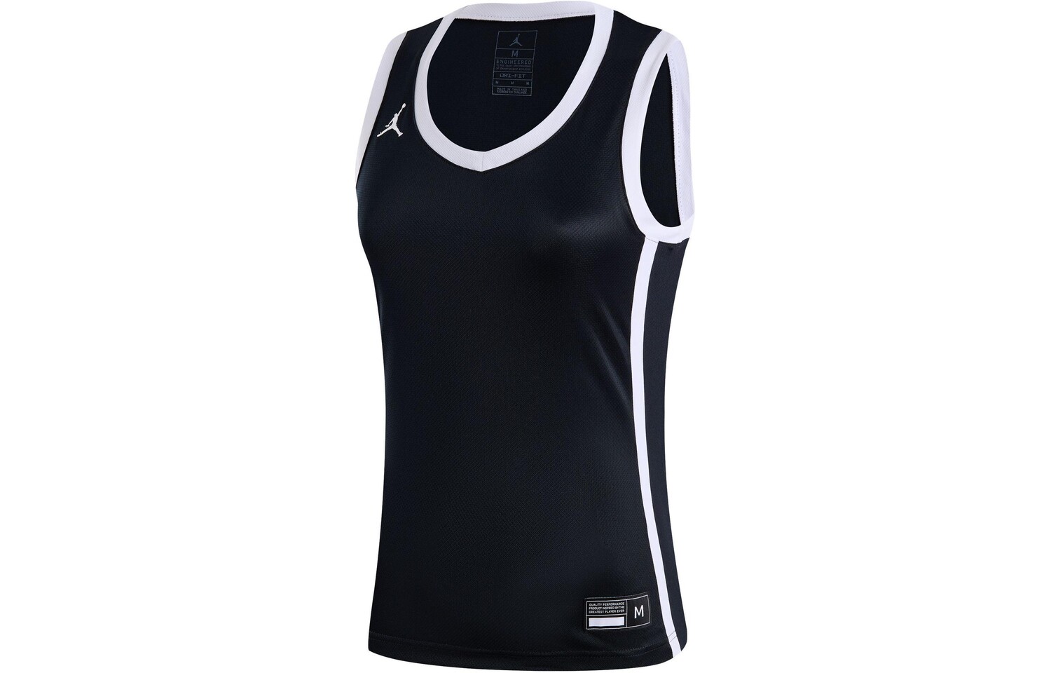 Баскетбольная майка женская черная Jordan
Баскетбольная майка женская черная Jordan