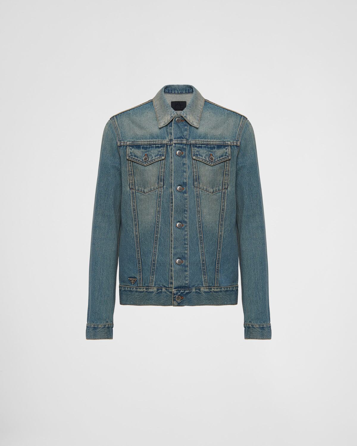 Джинсовая куртка-блузон Prada, голубой
Джинсовая куртка-блузон Prada, голубой
