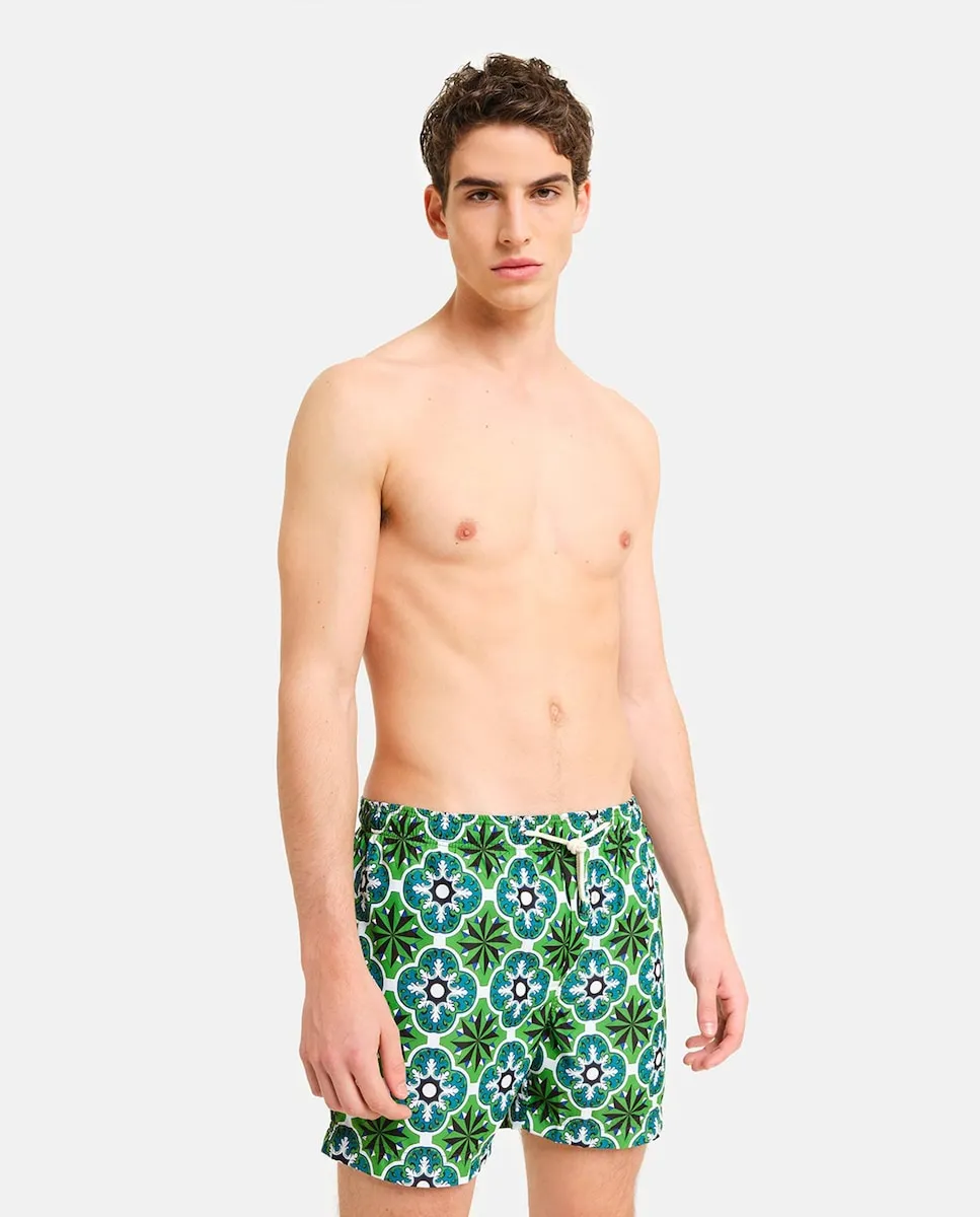 Мужские шорты-бермуды для плавания зеленого цвета PENINSULA, зеленый
Мужские шорты-бермуды для плавания зеленого цвета PENINSULA, зеленый