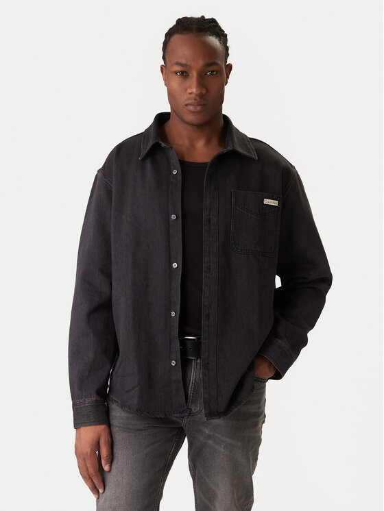 Джинсовая рубашка relaxed fit Classic LV04RD765G Calvin Klein Jeans, черный
Джинсовая рубашка relaxed fit Classic LV04RD765G Calvin Klein Jeans, черный