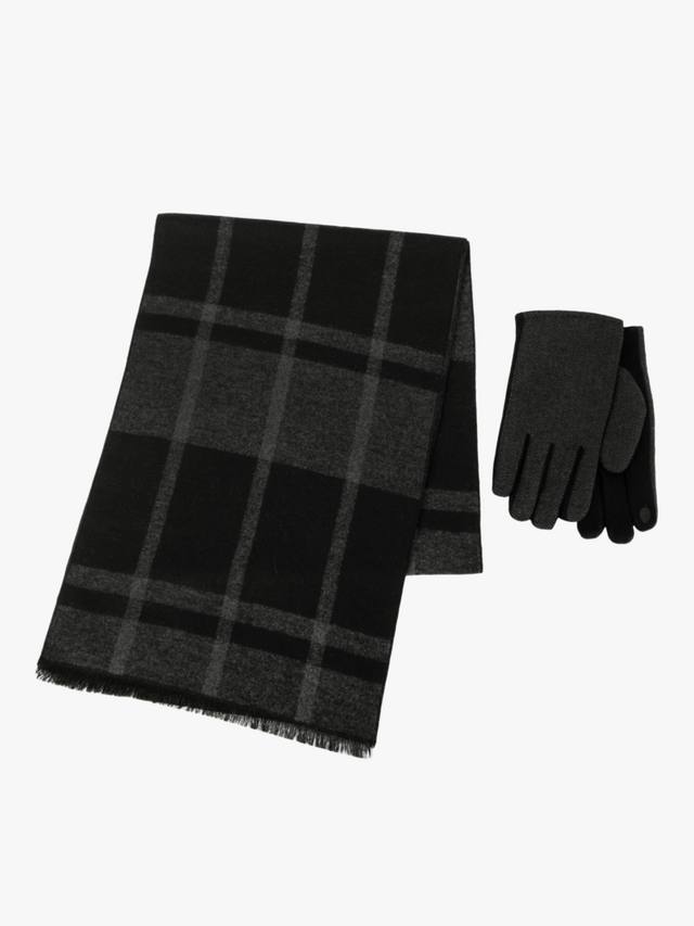 Комплект шерстяных шарфов и перчаток с тепловой подкладкой totes, черный
Комплект шерстяных шарфов и перчаток с тепловой подкладкой totes, черный