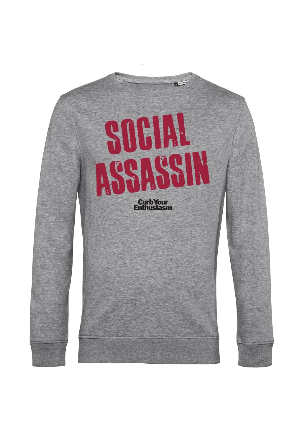 Толстовка CURB YOUR ENTHUSIASM SOCIAL ASSASSIN Henry Tiger, цвет Mottled Light Grey
Толстовка CURB YOUR ENTHUSIASM SOCIAL ASSASSIN Henry Tiger, цвет Mottled Light Grey