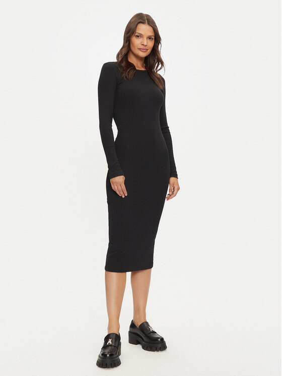 Платье на каждый день приталенного кроя Vero Moda, черный