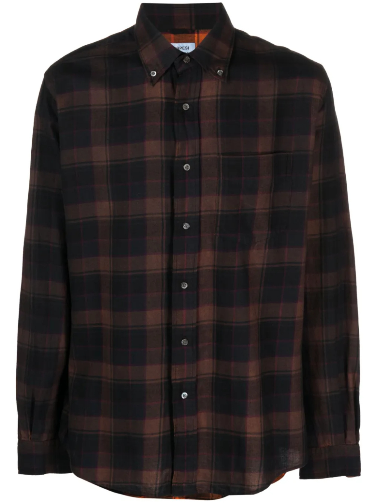 ASPESI рубашка в клетку, черный
ASPESI рубашка в клетку, черный