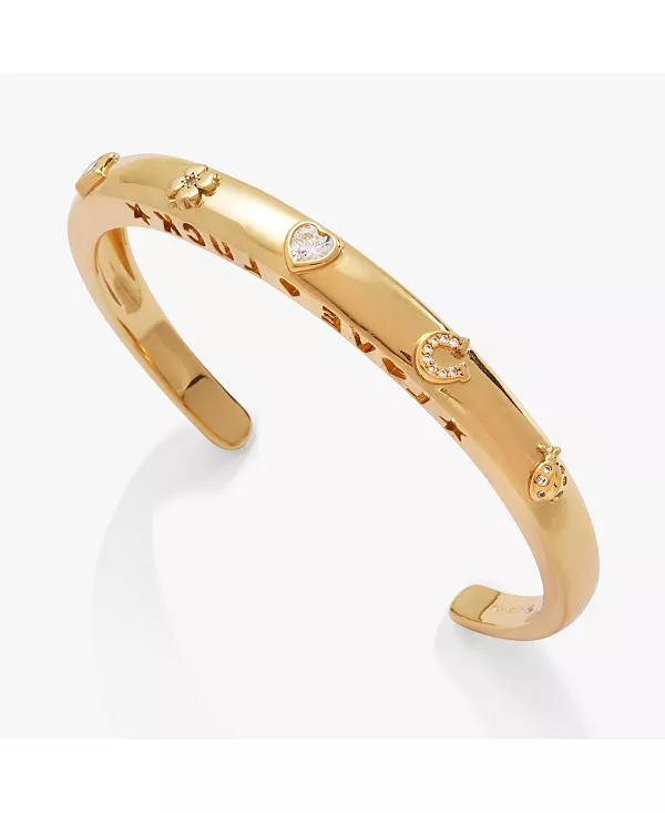 Купольный браслет с символом любви и удачи Alex And Ani, gold
Купольный браслет с символом любви и удачи Alex And Ani, gold