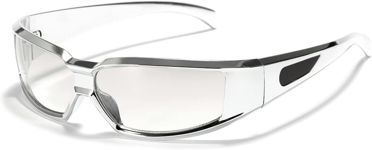 Laureles Модные солнцезащитные очки в стиле Y2K для женщин, винтажные панк-очки 2022 года, большие солнцезащитные очки для мужчин, стильные очки с защитой от УФ-излучения UV400, Silver
Laureles Модные солнцезащитные очки в стиле Y2K для женщин, винтажные панк-очки 2022 года, большие солнцезащитные очки для мужчин, стильные очки с защитой от УФ-излучения UV400, Silver