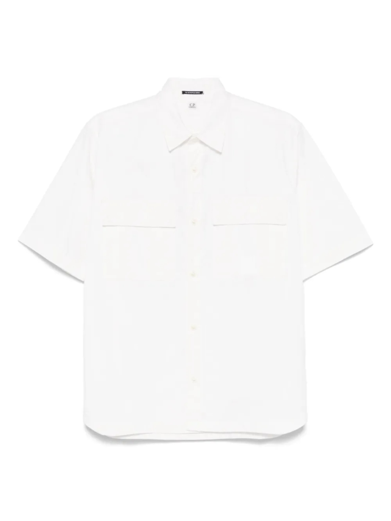 Рубашка из габардина с короткими рукавами C.P. Company, белый
Рубашка из габардина с короткими рукавами C.P. Company, белый