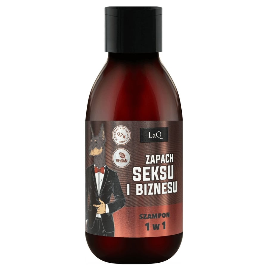 LaQ, Doberman - 1в1 шампунь для волос, 100 мл
LaQ, Doberman - 1в1 шампунь для волос, 100 мл