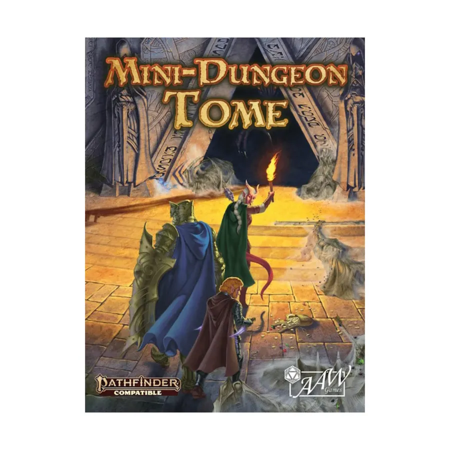 Mini-Dungeon Tome (Pathfinder 2nd Edition), Pathfinder (AAW Games), твердый переплет
Mini-Dungeon Tome (Pathfinder 2nd Edition), Pathfinder (AAW Games), твердый переплет
