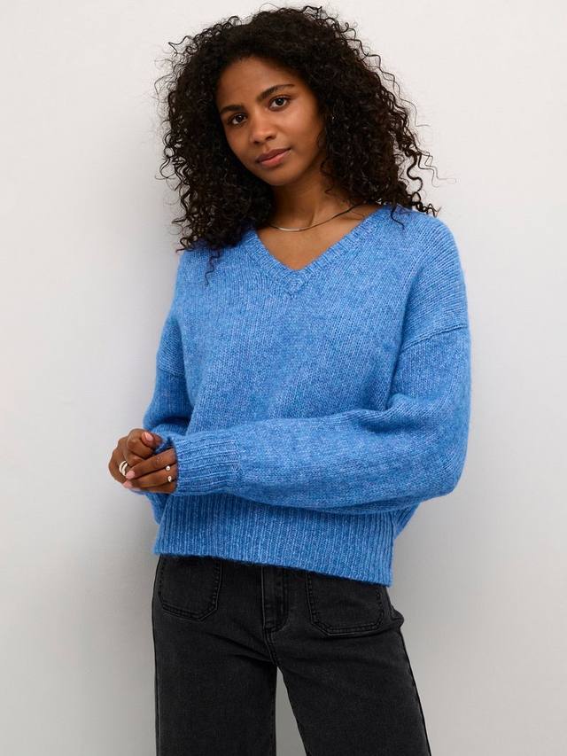 Джемпер с v-образным вырезом trina KAFFE, цвет Blue Melange
Джемпер с v-образным вырезом trina KAFFE, цвет Blue Melange