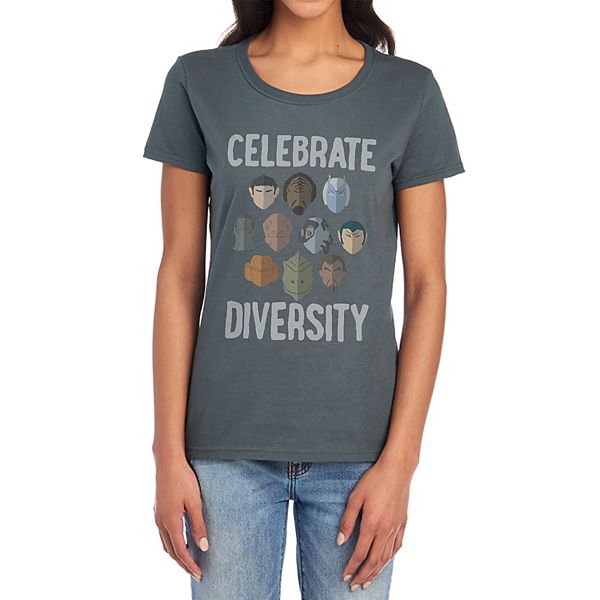 Футболка с принтом Star Trek Celebrate Diversity Licensed Character
Футболка с принтом Star Trek Celebrate Diversity Licensed Character
