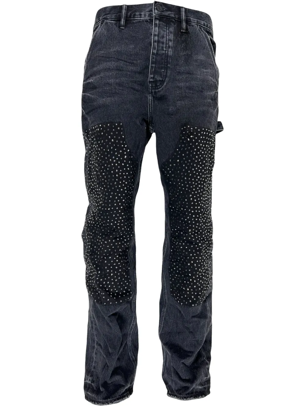 Джинсы с кристаллами Purple Brand, черный
Джинсы с кристаллами Purple Brand, черный