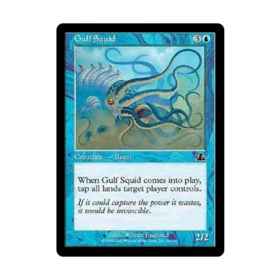 CCG Персидский кальмар (C), MTG - Prophecy
CCG Персидский кальмар (C), MTG - Prophecy