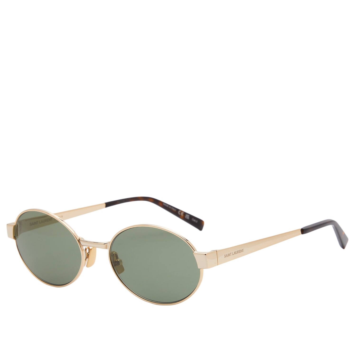 Солнцезащитные очки Saint Laurent Sl 692 Sunglasses, цвет Gold & Green
Солнцезащитные очки Saint Laurent Sl 692 Sunglasses, цвет Gold & Green