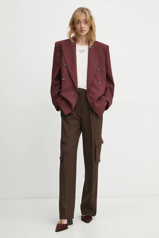 Хлопковая футболка Liu Jo, бежевый
Хлопковая футболка Liu Jo, бежевый