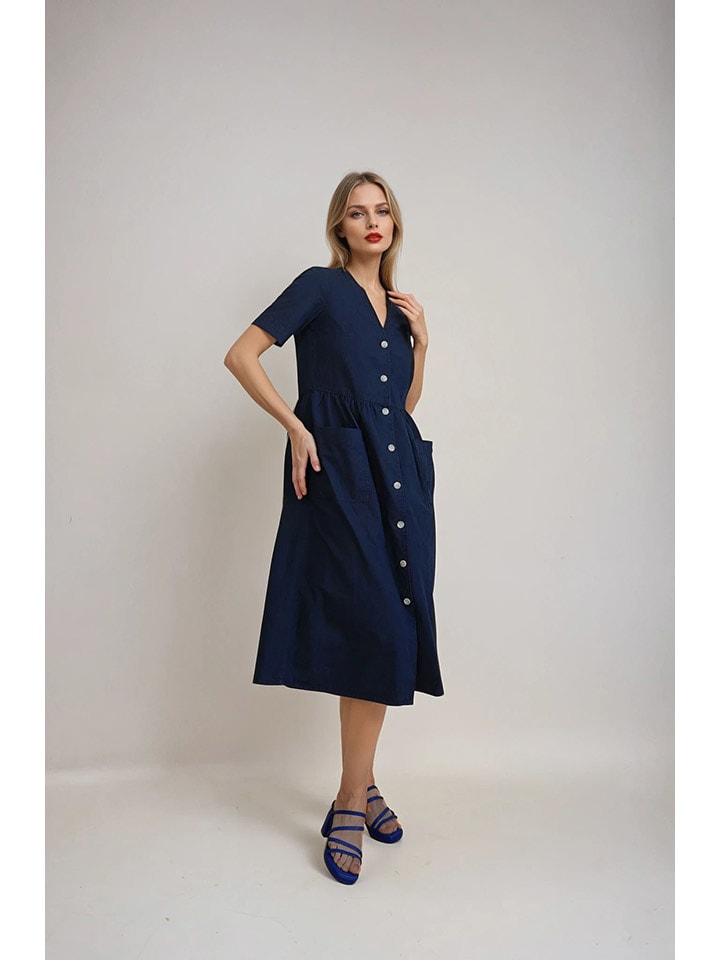 Платье до колена Monki, темно-синий
Платье до колена Monki, темно-синий