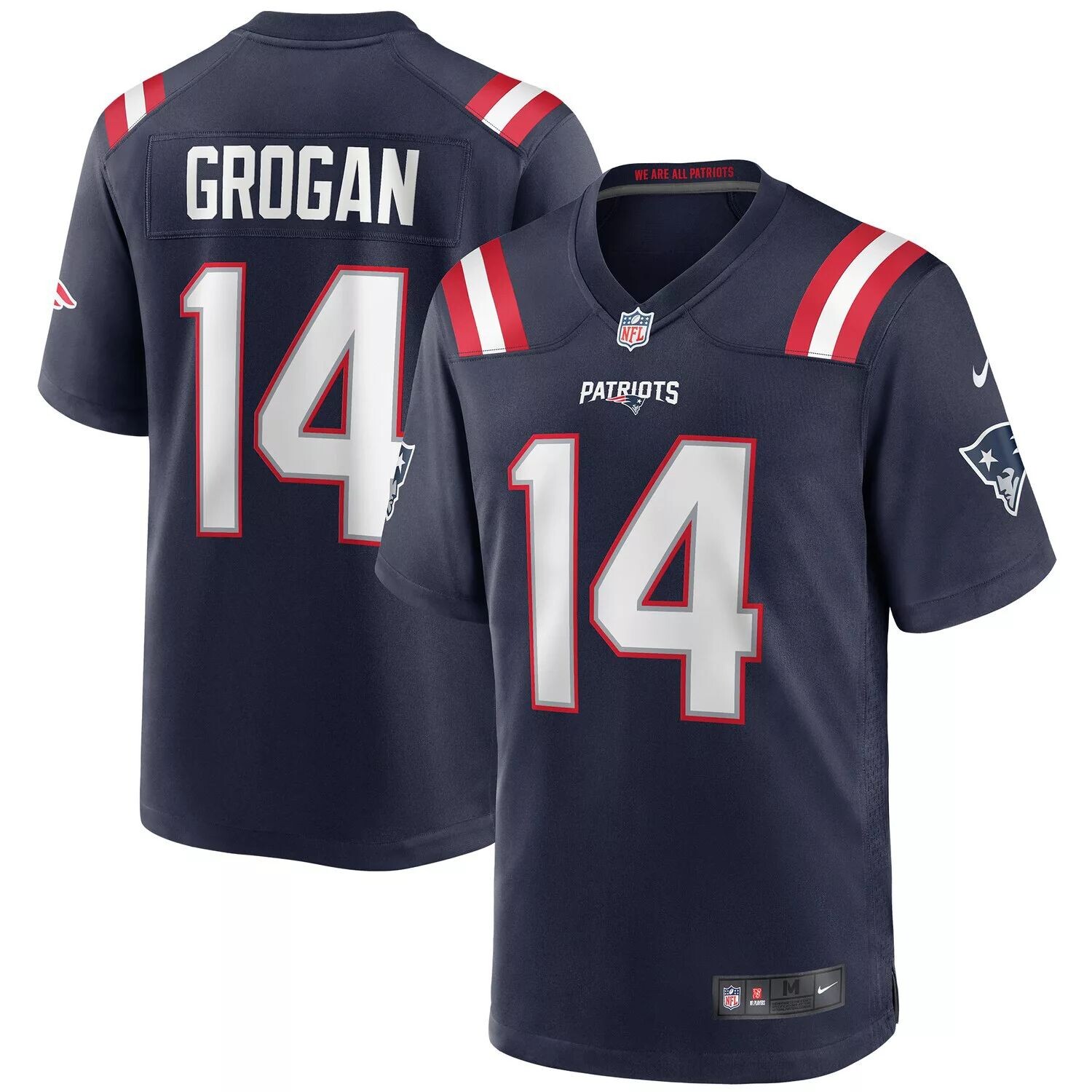 Мужская майка игрока в отставке Steve Grogan Navy New England Patriots Game Nike
Мужская майка игрока в отставке Steve Grogan Navy New England Patriots Game Nike