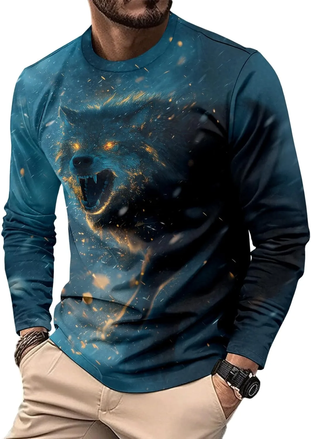 Мужская футболка с длинным рукавом Crewneck Animal Jumlcwkoz
Мужская футболка с длинным рукавом Crewneck Animal Jumlcwkoz