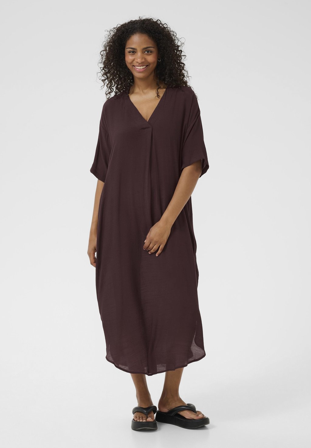 Платье макси KAANJA Kaffe, бургундия
Платье макси KAANJA Kaffe, бургундия