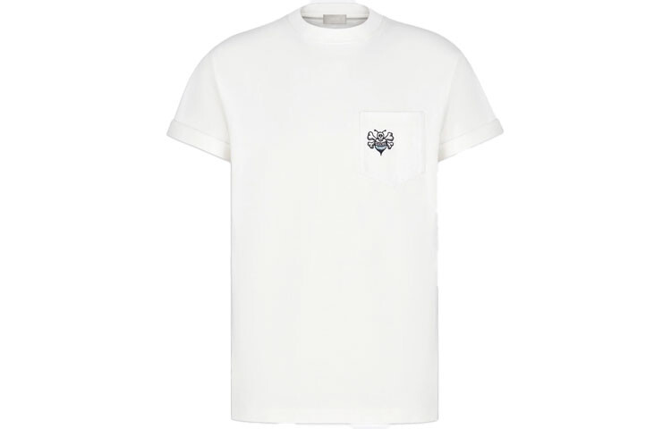 Ежеквартальные новинки Футболка мужская белая Dior, белый
Ежеквартальные новинки Футболка мужская белая Dior, белый