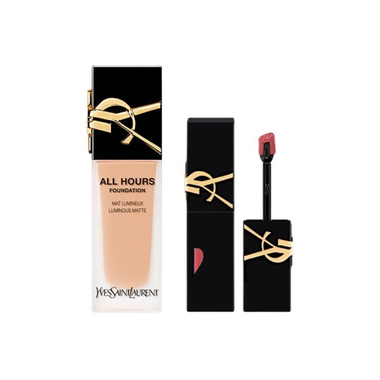 SAINT LAURENT Черный тюбик бархатный туман блеск для губ тональная основа наборы для макияжа натуральный 5,5 мл+25 мл
SAINT LAURENT Черный тюбик бархатный туман блеск для губ тональная основа наборы для макияжа натуральный 5,5 мл+25 мл