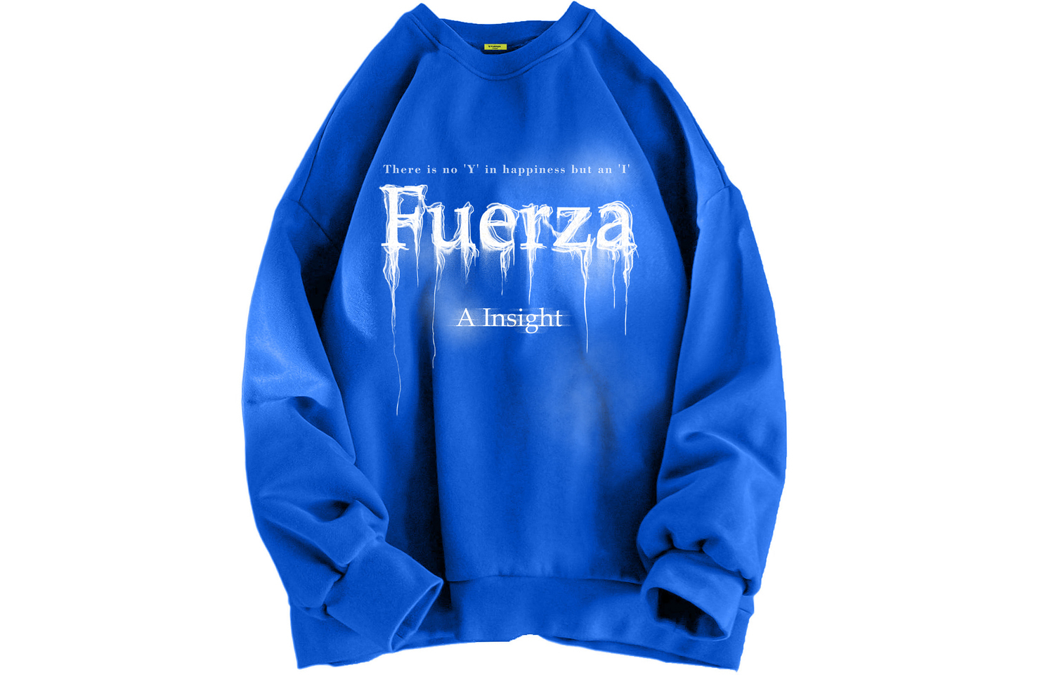 Унисекс свитшот FUERZA, синий
Унисекс свитшот FUERZA, синий