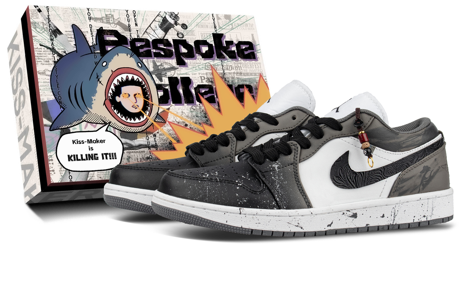 Jordan Air 1 Synthetic Leather Thermal Cushioning Lightweight Low top Skateboard Shoes Unisex Gray
Jordan Air 1 Synthetic Leather Thermal Cushioning Lightweight Low top Skateboard Shoes Unisex Gray