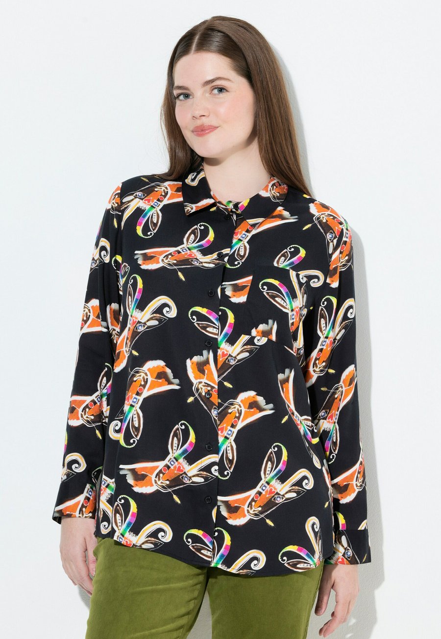 Блуза Ulla Popken COUNTRY PRINT LONG SLEEVE, Orange Red/Orange
Блуза Ulla Popken COUNTRY PRINT LONG SLEEVE, Orange Red/Orange