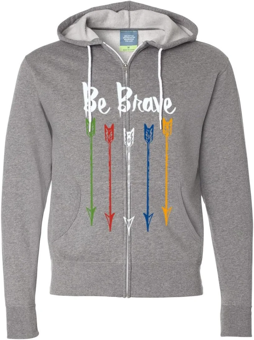 Толстовка с молнией Be Brave Arrows Dolphin Shirt Co
Толстовка с молнией Be Brave Arrows Dolphin Shirt Co