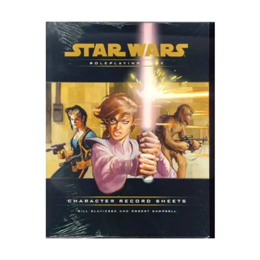 Character Record Sheets, Star Wars (WOTC) (d20), мягкая обложка
Character Record Sheets, Star Wars (WOTC) (d20), мягкая обложка