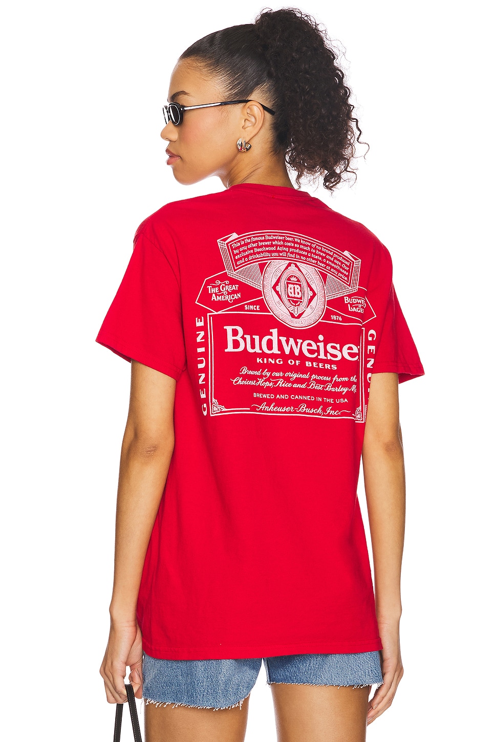 Футболка с логотипом Budweiser от Junk Food, cherry red
Футболка с логотипом Budweiser от Junk Food, cherry red