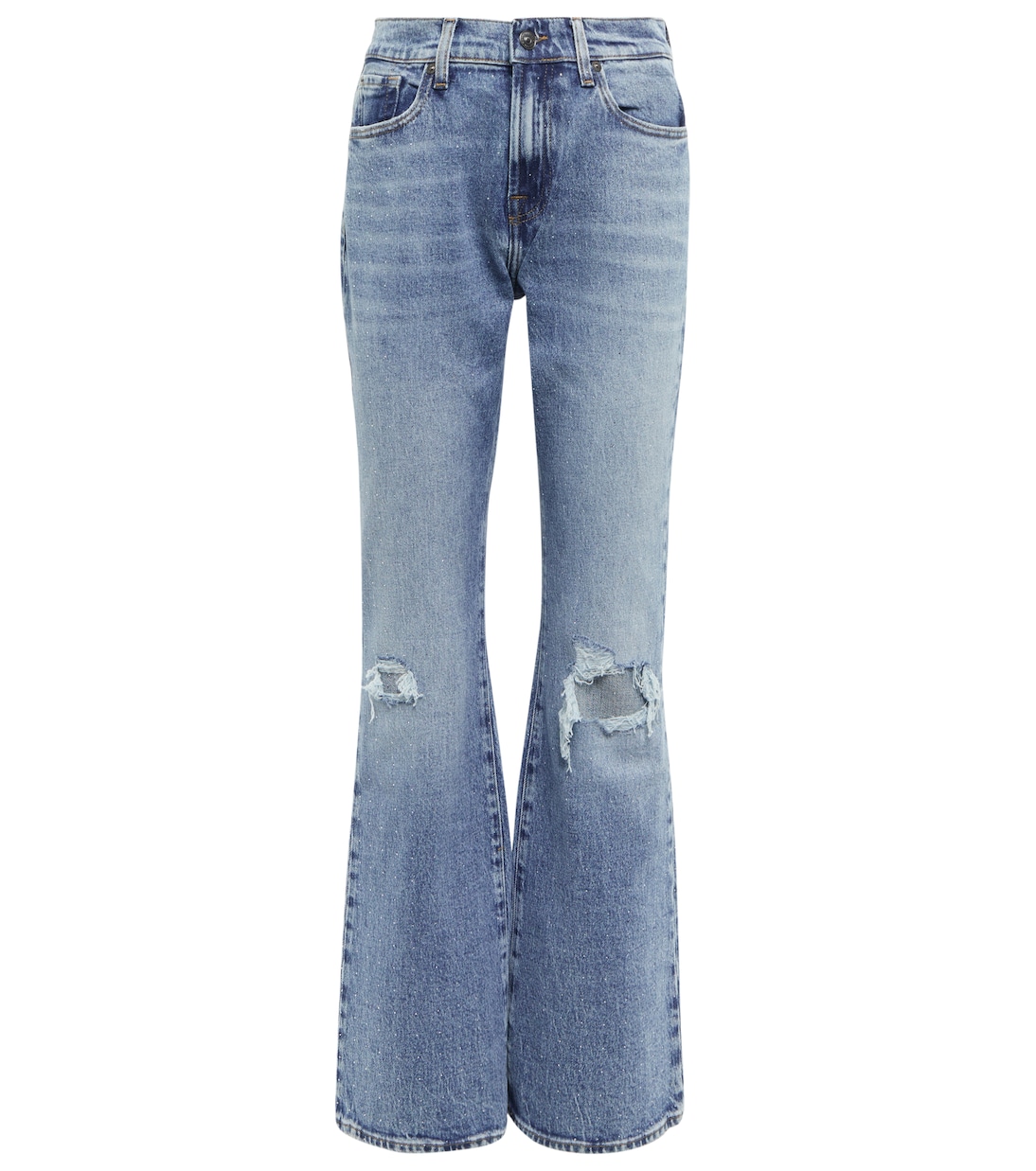 Джинсы Riley Sneaker Boot из хлопка 7 For All Mankind, Maximum
Джинсы Riley Sneaker Boot из хлопка 7 For All Mankind, Maximum