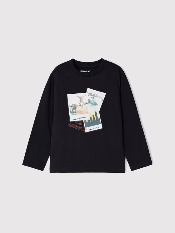 Блуза стандартного кроя Mayoral, черный
Блуза стандартного кроя Mayoral, черный