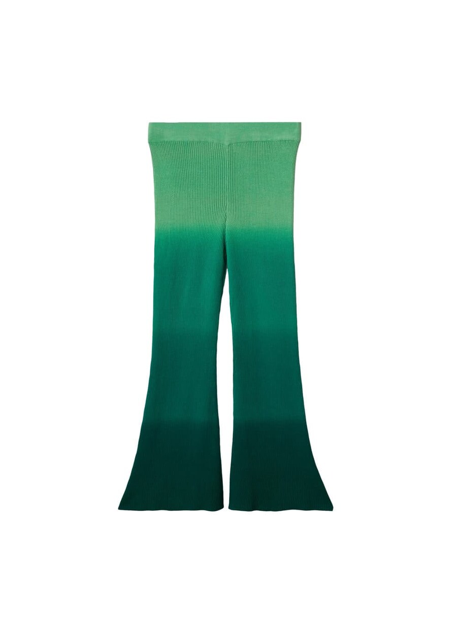 Расклешенные брюки MANGO, зеленый
Расклешенные брюки MANGO, зеленый