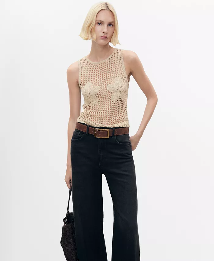 Женский вышитый трикотажный топ MANGO, мультиколор
Женский вышитый трикотажный топ MANGO, мультиколор