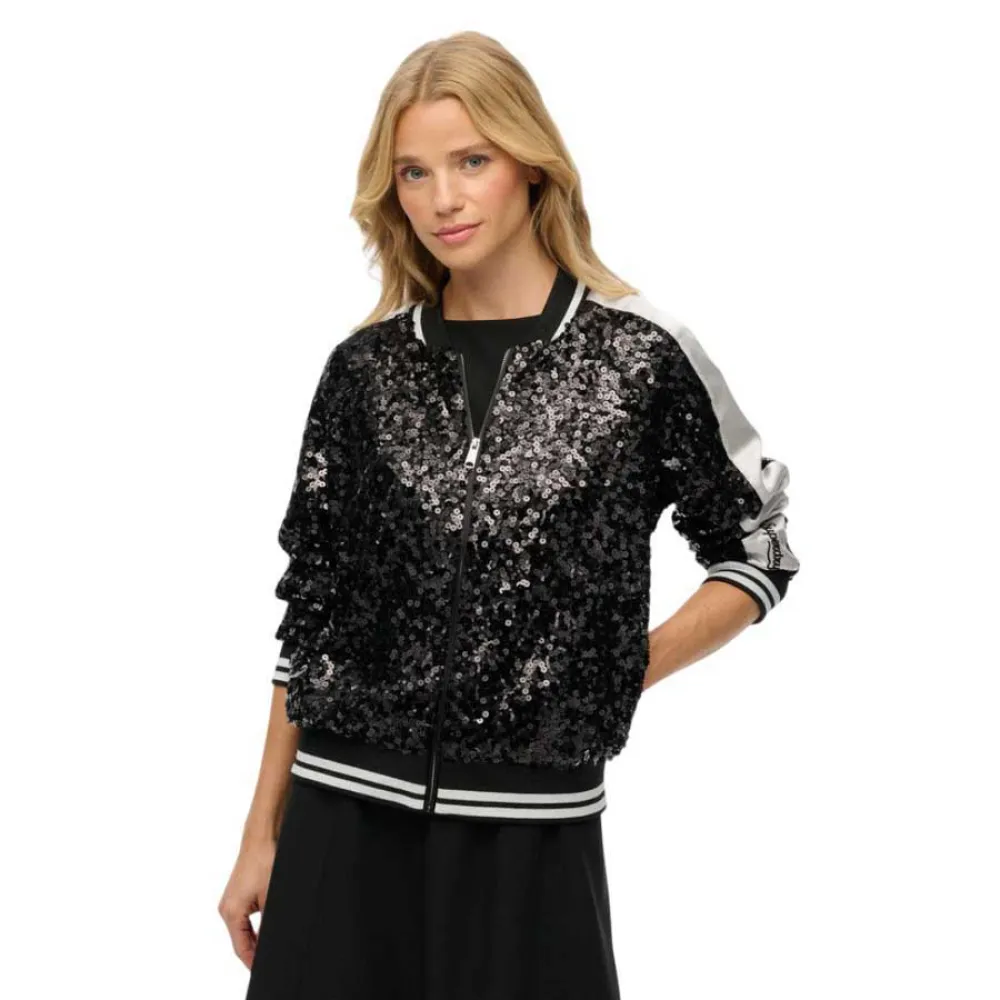 Куртка Superdry Sequin Suikajan, черный
Куртка Superdry Sequin Suikajan, черный