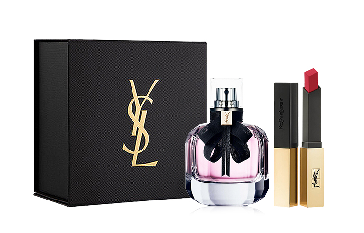 SAINT LAURENT Маленький золотой брусок маленькие черные полоски реверс париж свобода supreme наборы духов парфюм edp комплект из 2 штук