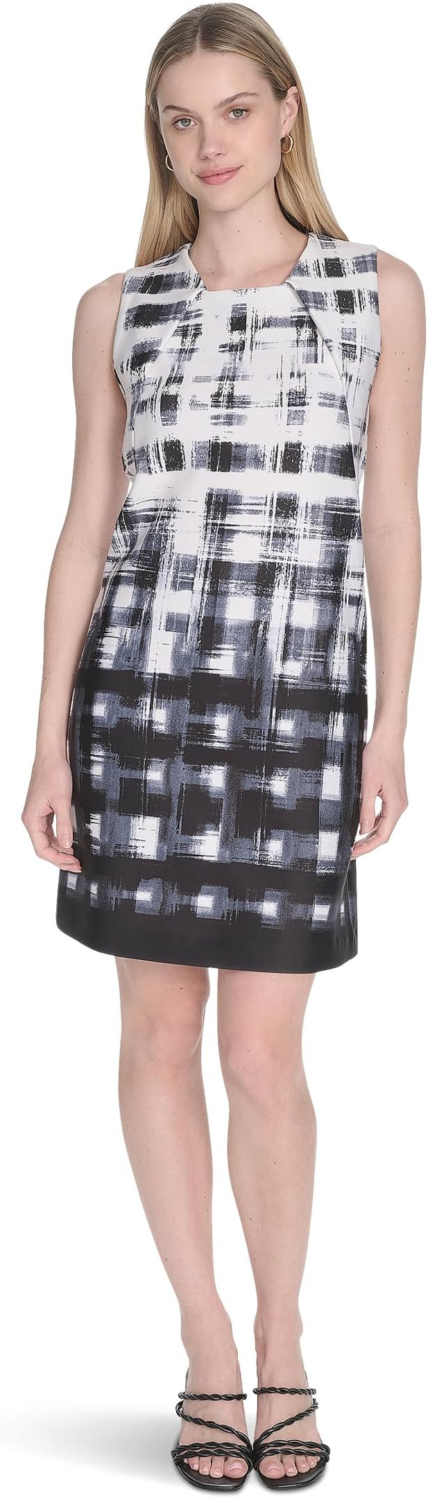 Платье Calvin Klein Scuba Sleeveless Printed Sheath, Black Multi
Платье Calvin Klein Scuba Sleeveless Printed Sheath, Black Multi