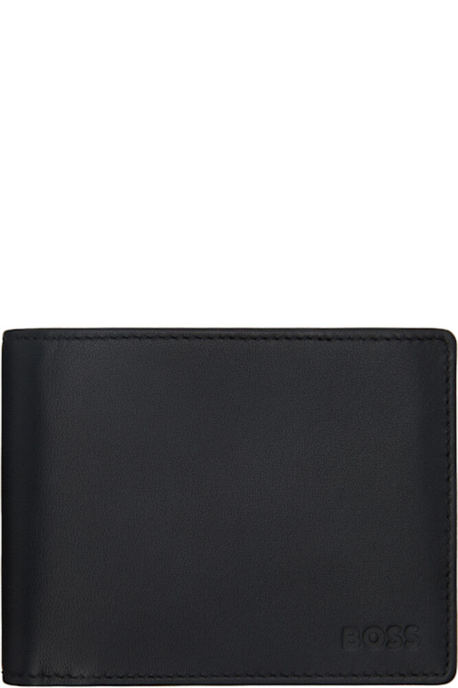 Кошелек для монет с черным тисненым логотипом BOSS
Кошелек для монет с черным тисненым логотипом BOSS