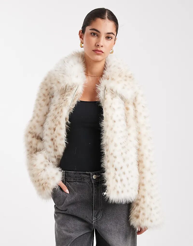 Куртка-молния из искусственного меха с принтом South Beach, цвет многоцветный
Куртка-молния из искусственного меха с принтом South Beach, цвет многоцветный