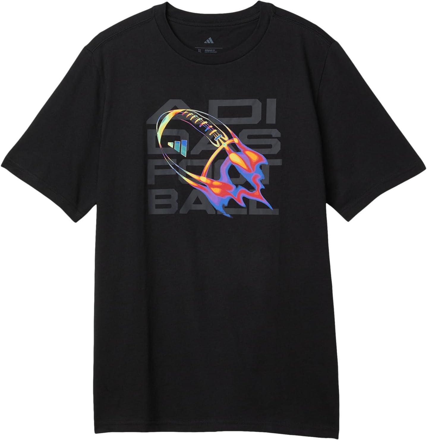 Футболка adidas Kids Flame Football Tee, цвет Black/Multi
Футболка adidas Kids Flame Football Tee, цвет Black/Multi