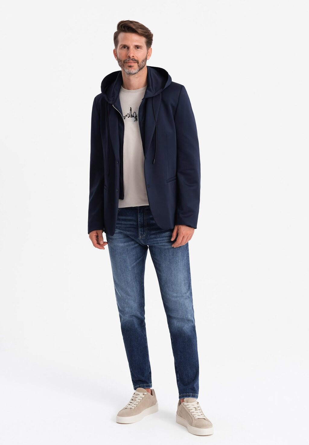 Пиджак-блейзер WITH DETACHABLE UNDERLINING AND HOOD Ombre, темно-синий
Пиджак-блейзер WITH DETACHABLE UNDERLINING AND HOOD Ombre, темно-синий