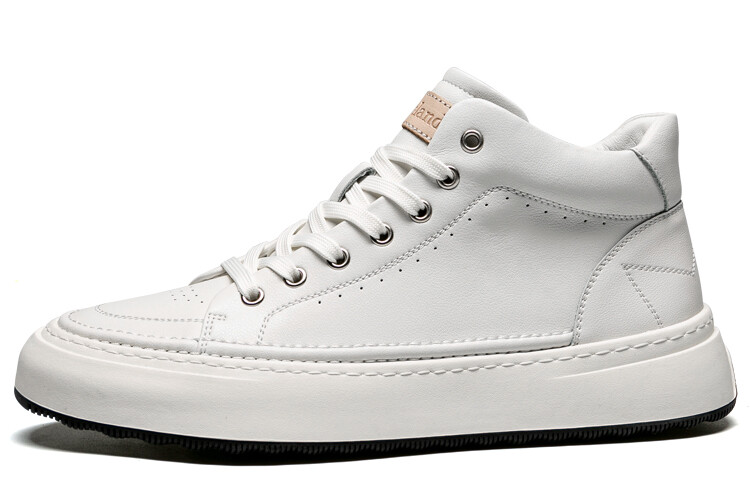 Кроссовки LEAVELAND Stylish Skateboarding Shoes Men Mid-top, черный 
Кроссовки LEAVELAND Stylish Skateboarding Shoes Men Mid-top, черный