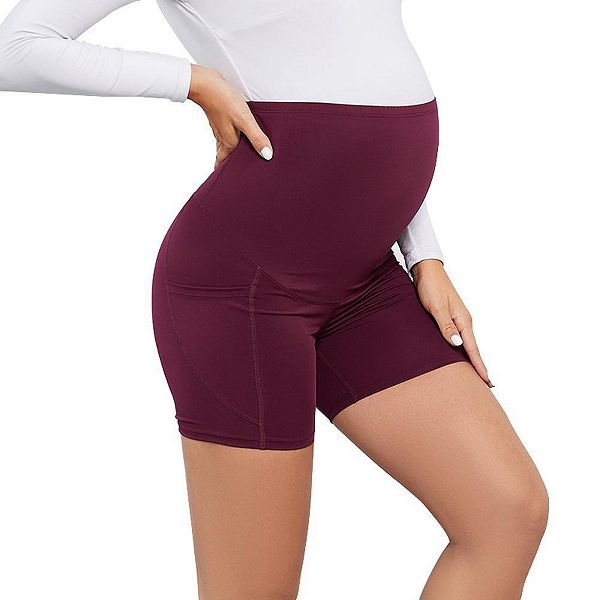 Женские шорты для тренировок с карманами и высокой талией Kojooin, Claret Red
Женские шорты для тренировок с карманами и высокой талией Kojooin, Claret Red