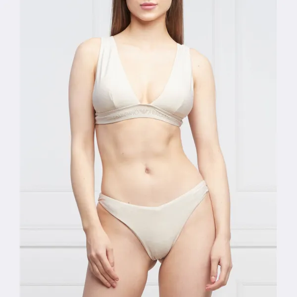 Купальный костюм Emporio Armani, бежевый 
Купальный костюм Emporio Armani, бежевый