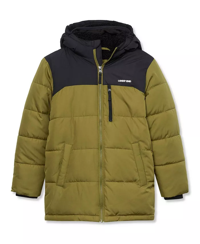 Водонепроницаемое пальто с высоким ворсом для мальчиков Lands' End, зеленый
Водонепроницаемое пальто с высоким ворсом для мальчиков Lands' End, зеленый
