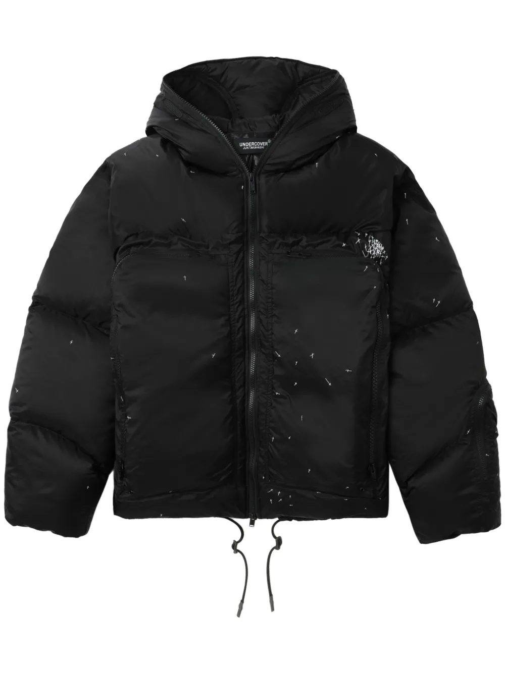 Пуховик с капюшоном Undercover, черный
Пуховик с капюшоном Undercover, черный