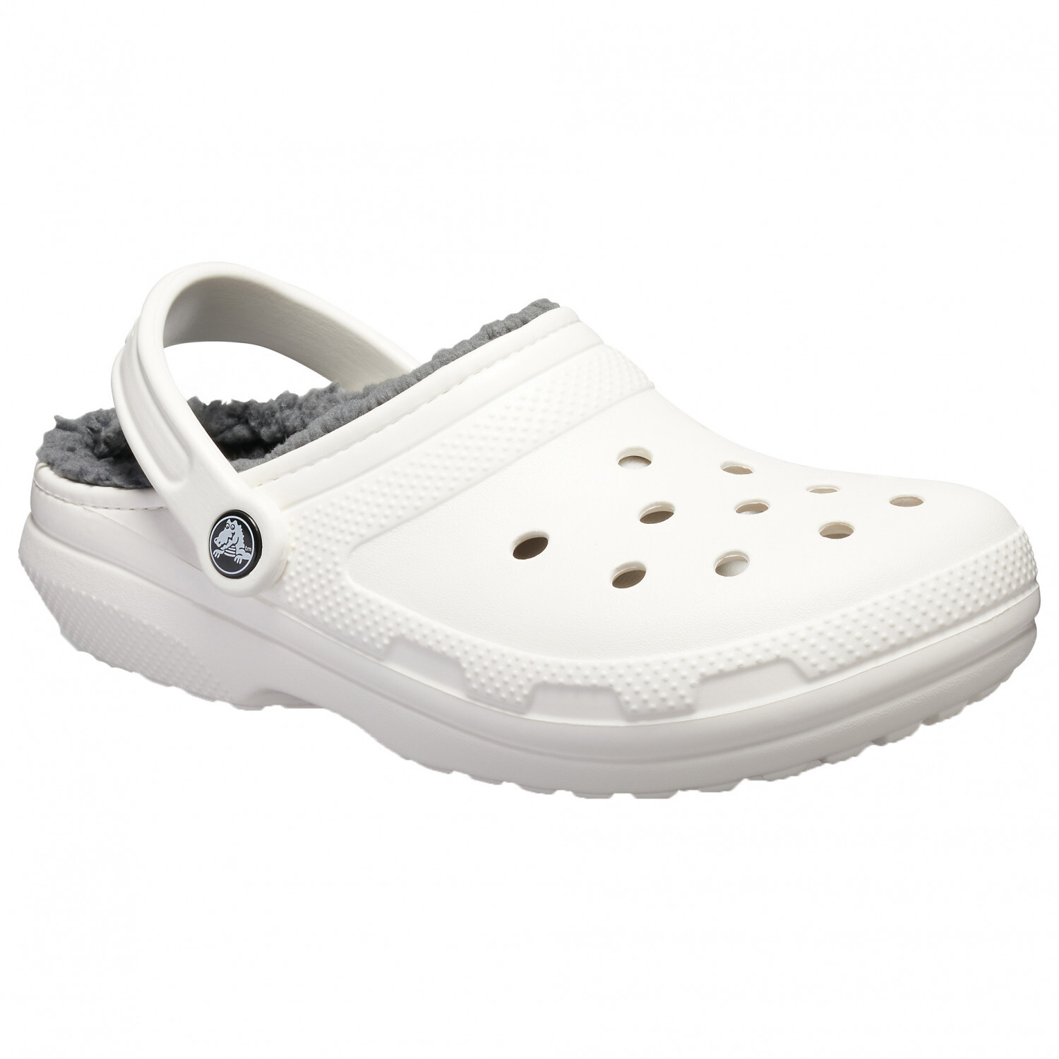 Сандалии Crocs Classic Lined Clog, цвет White/Grey
Сандалии Crocs Classic Lined Clog, цвет White/Grey