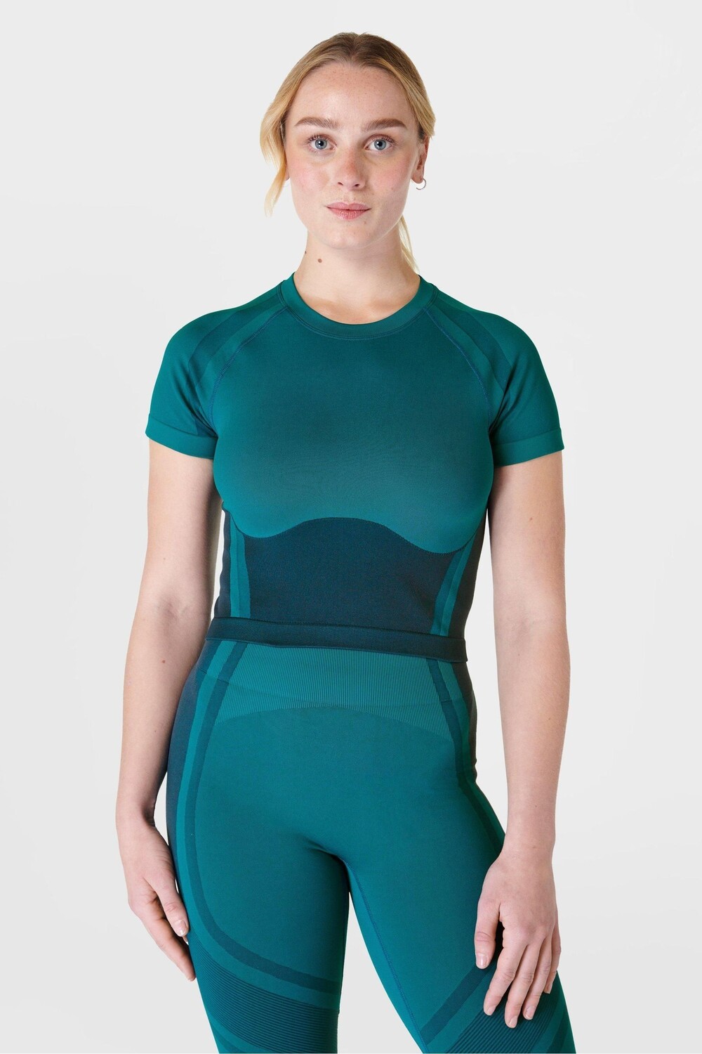 Формируем бесшовный топ с короткими рукавами Sweaty Betty, синий
Формируем бесшовный топ с короткими рукавами Sweaty Betty, синий