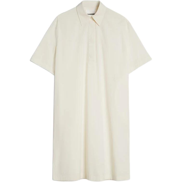 Хлопковое платье-рубашка JIL SANDER, белый
Хлопковое платье-рубашка JIL SANDER, белый